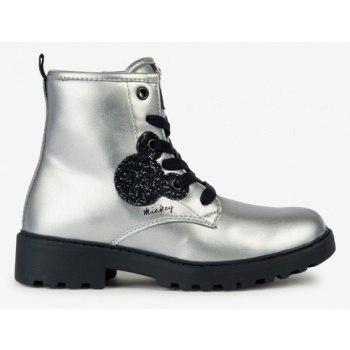geox casey kids ankle boots silver σε προσφορά