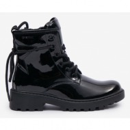  geox casey kids ankle boots black