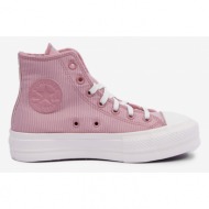  converse chuck taylor all star lift sneakers pink