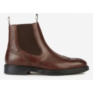 geox tiberio ankle boots brown