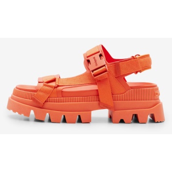 desigual road sandals orange