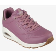  skechers uno - shimmer away sneakers violet