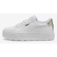  puma metallic shine sneakers white