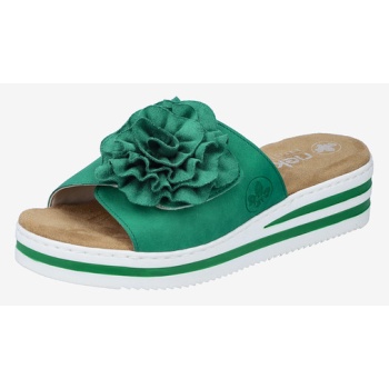 rieker slippers green