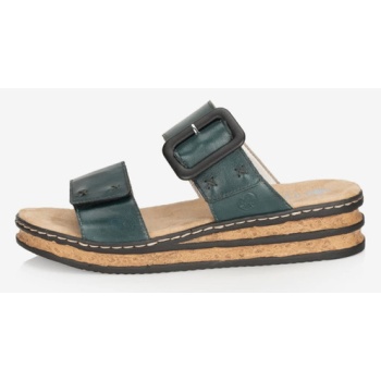 rieker slippers blue σε προσφορά