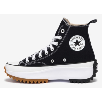 converse run star hike ankle boots black