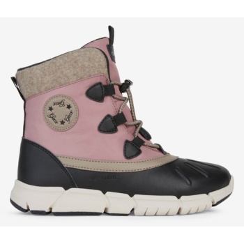 geox flexyper kids snow boots pink σε προσφορά