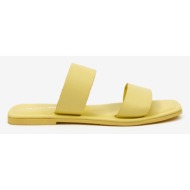  vero moda slippers yellow