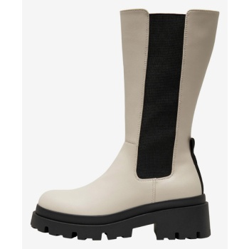 only doja tall boots white σε προσφορά