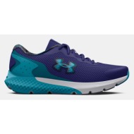  under armour ua bgs charged rogue 3 f2f kids sneakers blue