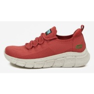  skechers bobs b flex time clash sneakers red