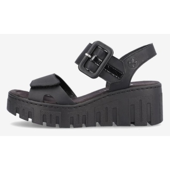 rieker sandals black σε προσφορά