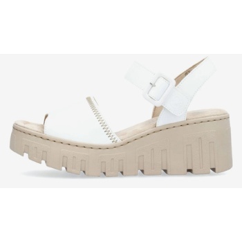 rieker sandals white
