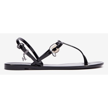 karl lagerfeld jelly karl flip-flops σε προσφορά