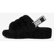  ugg fluff yeah slide slippers black