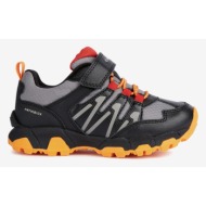  geox magnetar kids sneakers black