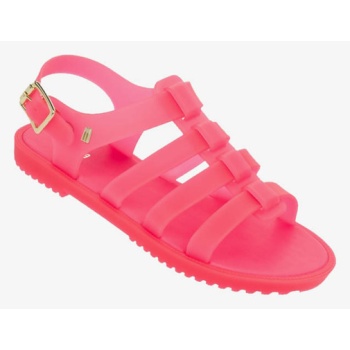 melissa flox sandals pink