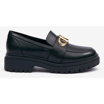 michael kors parker lug moccasins black σε προσφορά