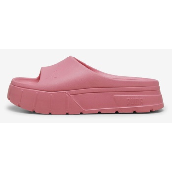puma mayze stack injex wns slippers pink σε προσφορά