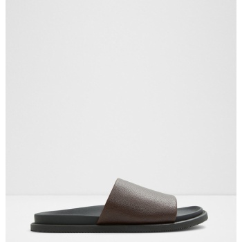 aldo gentslide slippers brown σε προσφορά