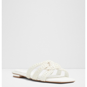 aldo lilu slippers white