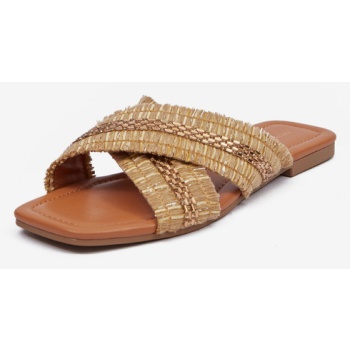 orsay slippers brown