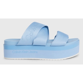 calvin klein jeans slippers blue σε προσφορά