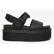  dr. martens voss quad sandals black