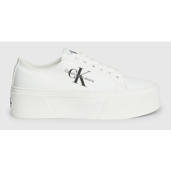 calvin klein jeans sneakers white σε προσφορά