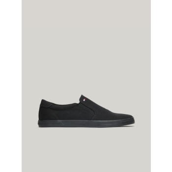 tommy hilfiger slip on black σε προσφορά