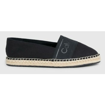 calvin klein espadrille black σε προσφορά