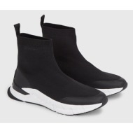  calvin klein sock boot runner ankle boots black