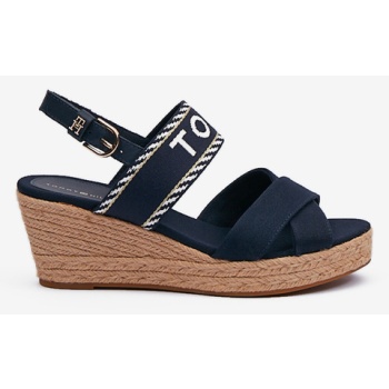 tommy hilfiger sandals blue σε προσφορά