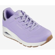  skechers uno - shimmer away sneakers violet