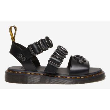 dr. martens gryphon alt sandals black