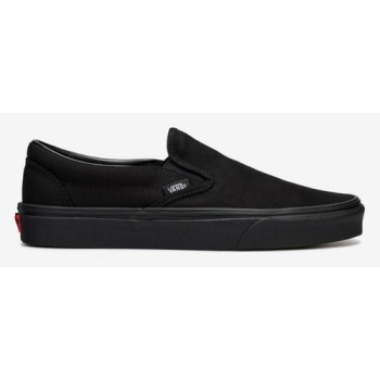 vans classic slip on black