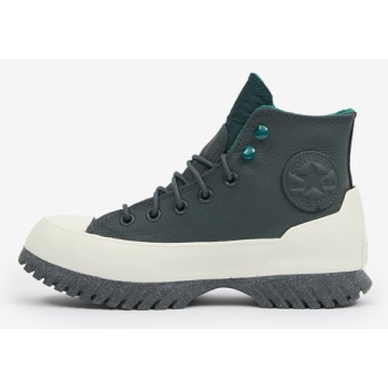 converse all star lugged sneakers green