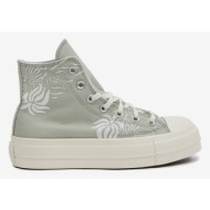  converse chuck taylor all star lift sneakers green