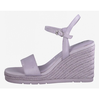 tamaris wedges violet σε προσφορά