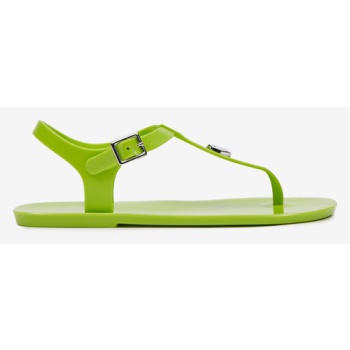 michael kors mallory jelly sandals green σε προσφορά