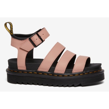 dr. martens blaire sandals pink