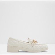  aldo waris moccasins white