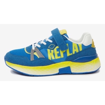 replay kids sneakers blue σε προσφορά