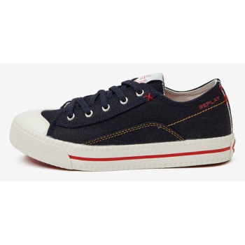 replay kids sneakers blue σε προσφορά