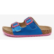  lee cooper kids slippers blue