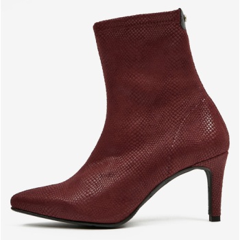 ojju ankle boots red σε προσφορά