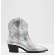  aldo valley ankle boots silver