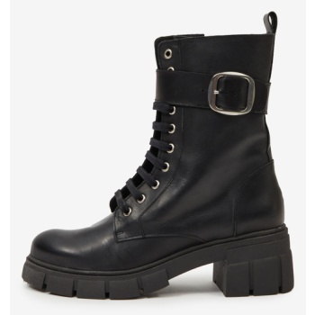 ojju ankle boots black