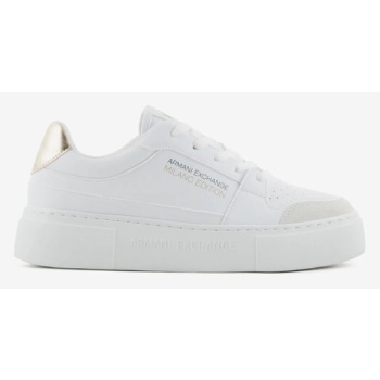 armani exchange sneakers white σε προσφορά