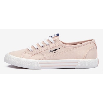 pepe jeans brady basic sneakers pink σε προσφορά